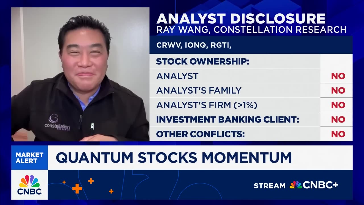 Ray Wang of Constellation on quantum stocks: Investors are seeking