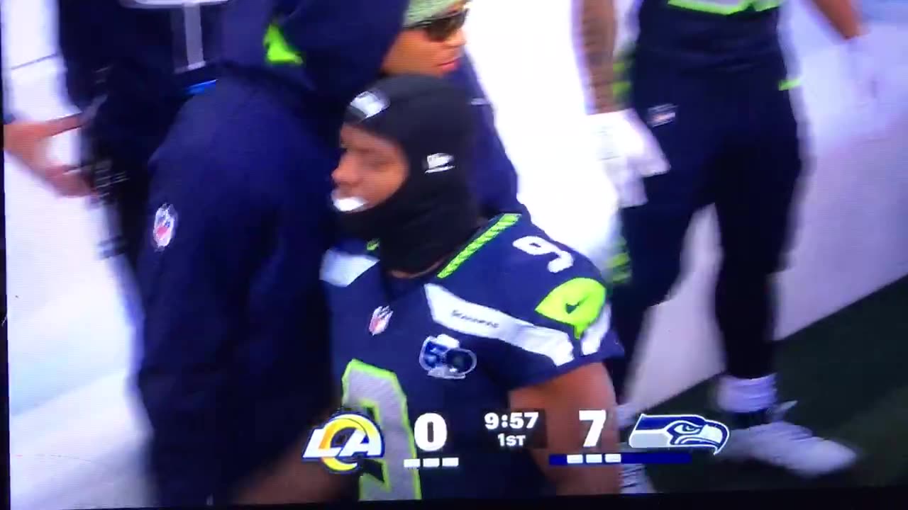 Seahawks RB #9 Kenneth Walker Jr. TD 🏈3yds