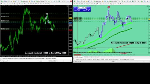 Live Stream Gold and BTC Trading from Monday to Sunday