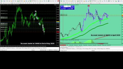 Live Stream Gold and BTC Trading from Monday to Sunday