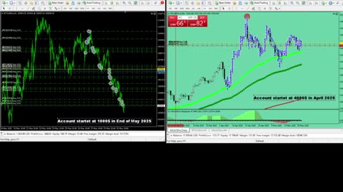 Live Stream Gold and BTC Trading from Monday to Sunday