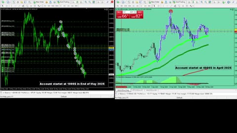 Live Stream Gold and BTC Trading from Monday to Sunday