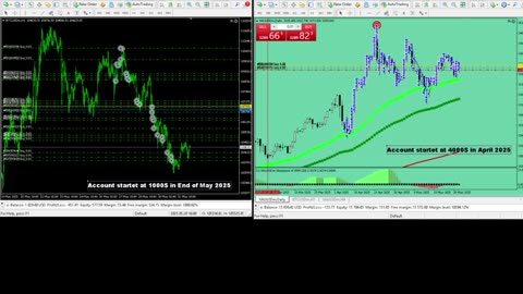 Live Stream Gold and BTC Trading from Monday to Sunday