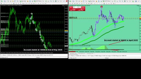 Live Stream Gold and BTC Trading from Monday to Sunday