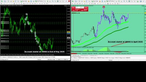 Live Stream Gold and BTC Trading from Monday to Sunday