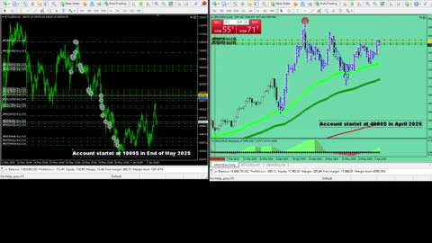Live Stream Gold and BTC Trading from Monday to Sunday