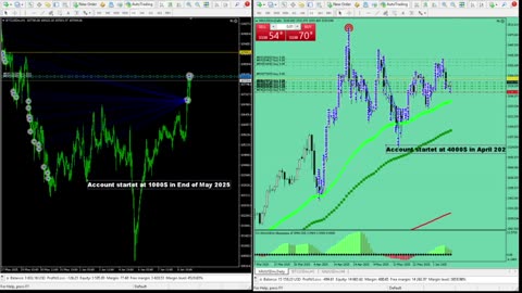 Live Stream Gold and BTC Trading from Monday to Sunday