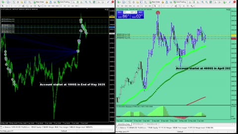 Live Stream Gold and BTC Trading from Monday to Sunday
