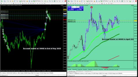Live Stream Gold and BTC Trading from Monday to Sunday
