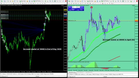 Live Stream Gold and BTC Trading from Monday to Sunday