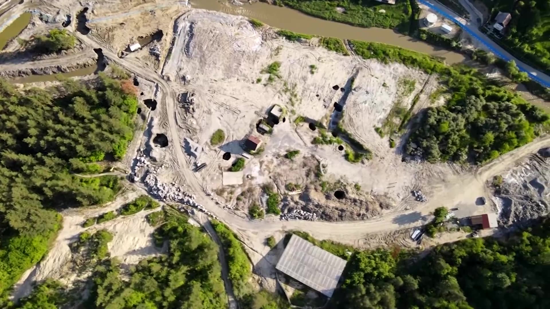 Romanian officials reroute flooded stream away from Praid salt mine