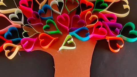 How To Make Beautiful Paper Tree Art | DIY Wall Hanging Craft Ideas | Tree Wall Decor Ideas