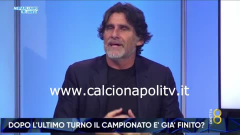 Bucciantini: “Campionato finito? Solo in Italia si estremizza, il Napoli può lotta fino alla fine”