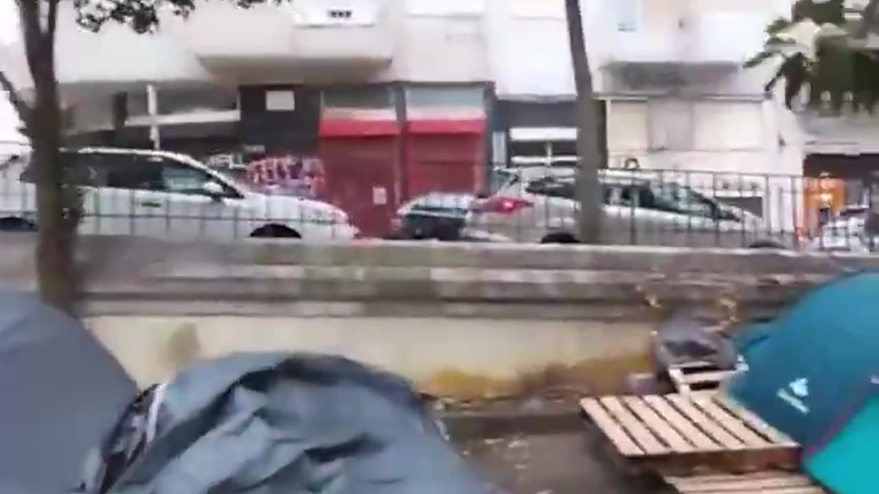Lisbon, the capital city of Portugal, has been turned into a shanty town due to