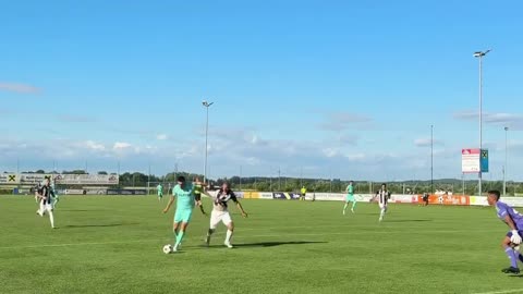 Marko Gjorgjievski goal for Cluj vs Ceske Budejovice