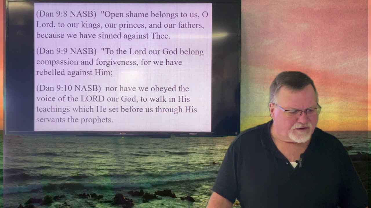 Dan 9, pt 1 – Daniel pleads for his people; Gabriel arrives with a message. 2025