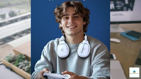 Gvyugke 2.4GHz Wireless Gaming Headsets for PS5, PS4, PC, Switch - Bluetooth 5.3 Gaming He
