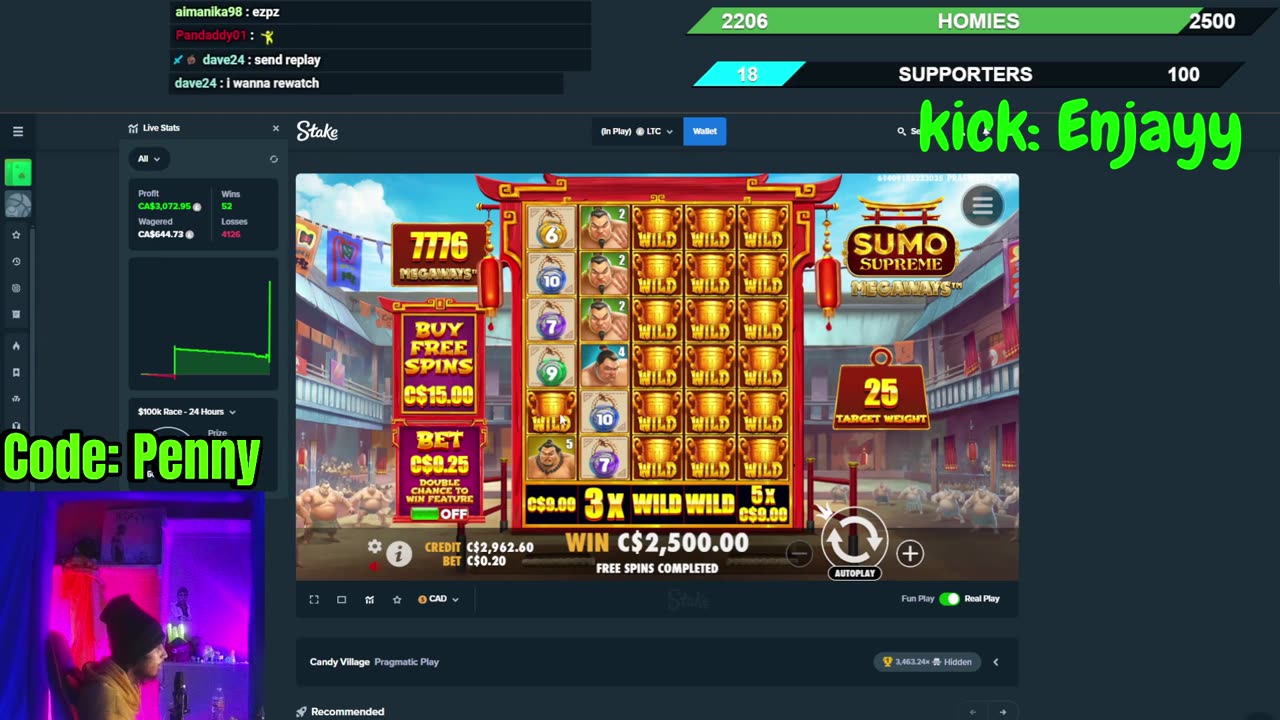 FIRST EVER MAX WIN ON SUMO SUPREME MEGAWAYS