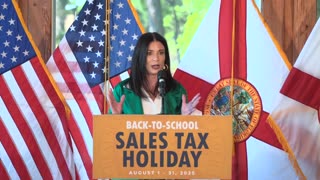 Governor DeSantis Announces Back-to-School Sales Tax Holiday