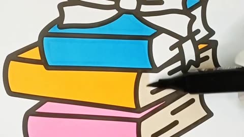 Coloring books ASMR