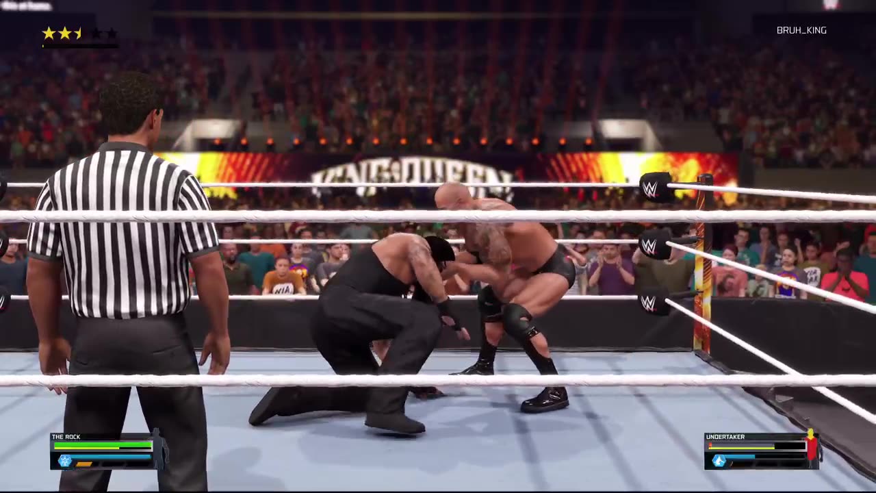 The Rock vs Undertaker