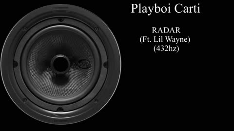 Playboi Carti - RADAR (432hz)