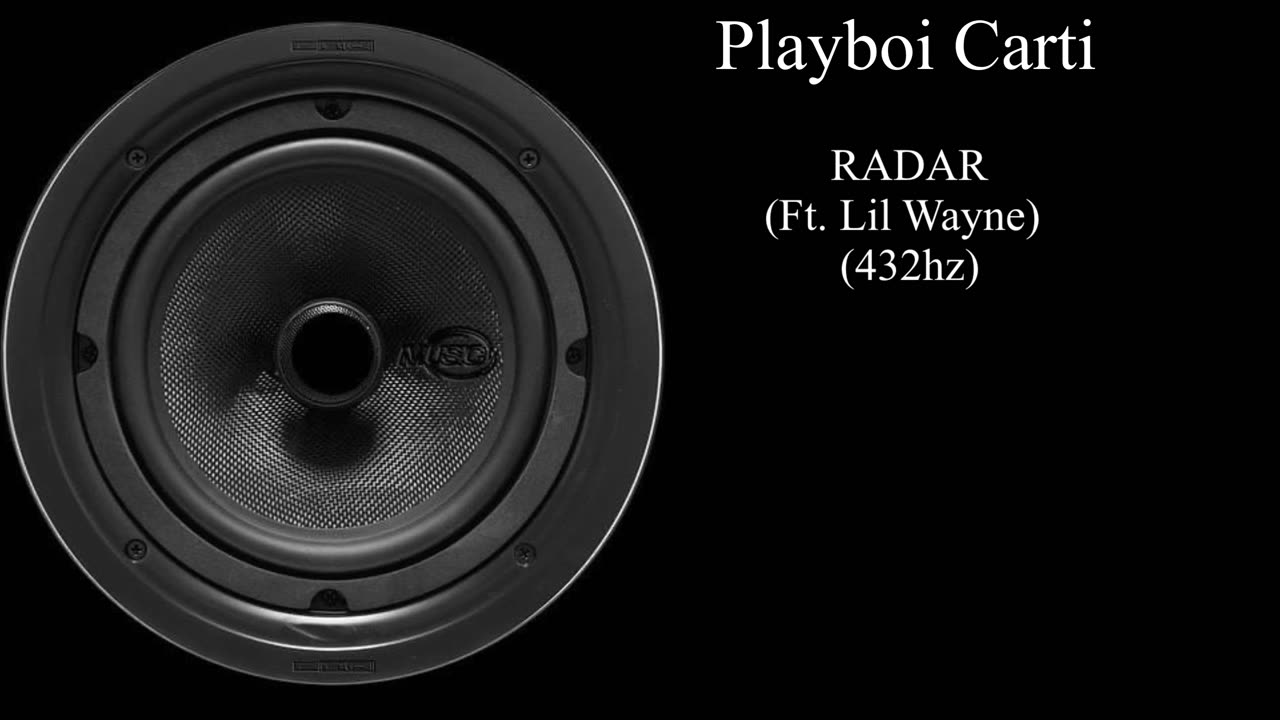 Playboi Carti - RADAR (432hz)