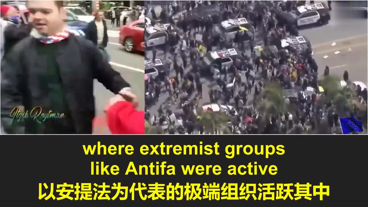 2020 Miles Guo：the Antifa protests!