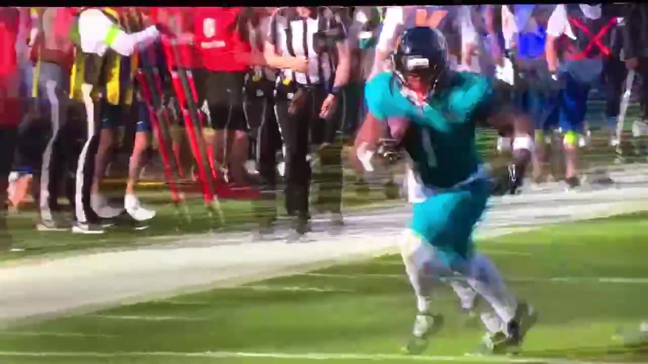 Jaguars RB #1 Travis Etienne TD🏈14yds.