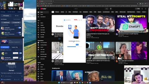Reacting to Youtube videos