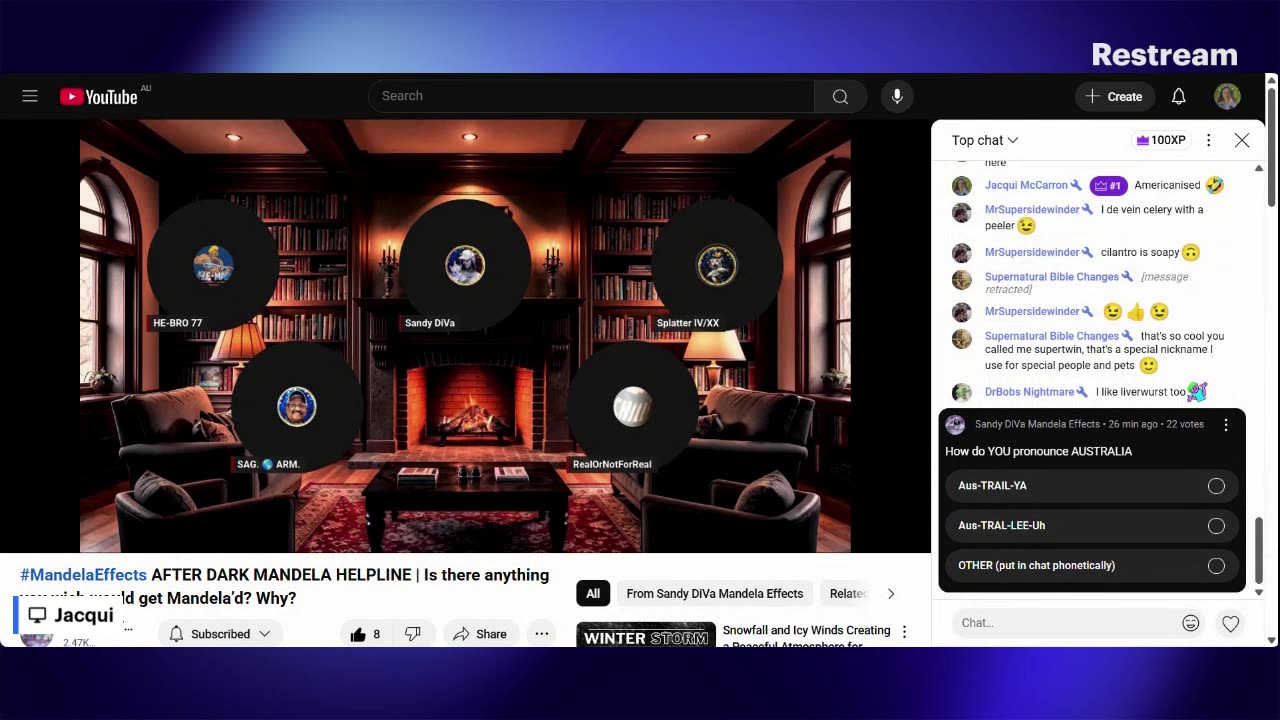 Live with Restream, August 03