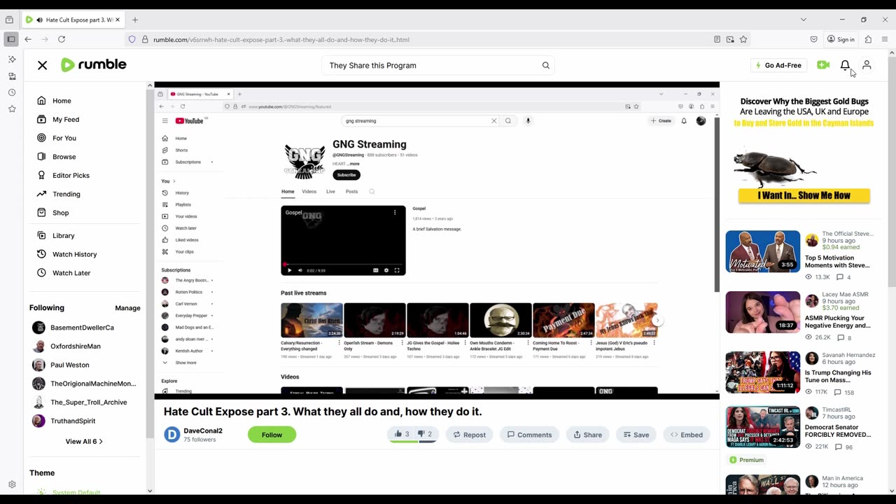 Expose 01: Hanging Them All & How They Do It