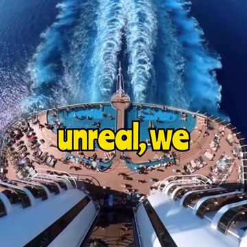 Is This Real or AI? 🤯🌊 The Most Beautiful Cruise Ever