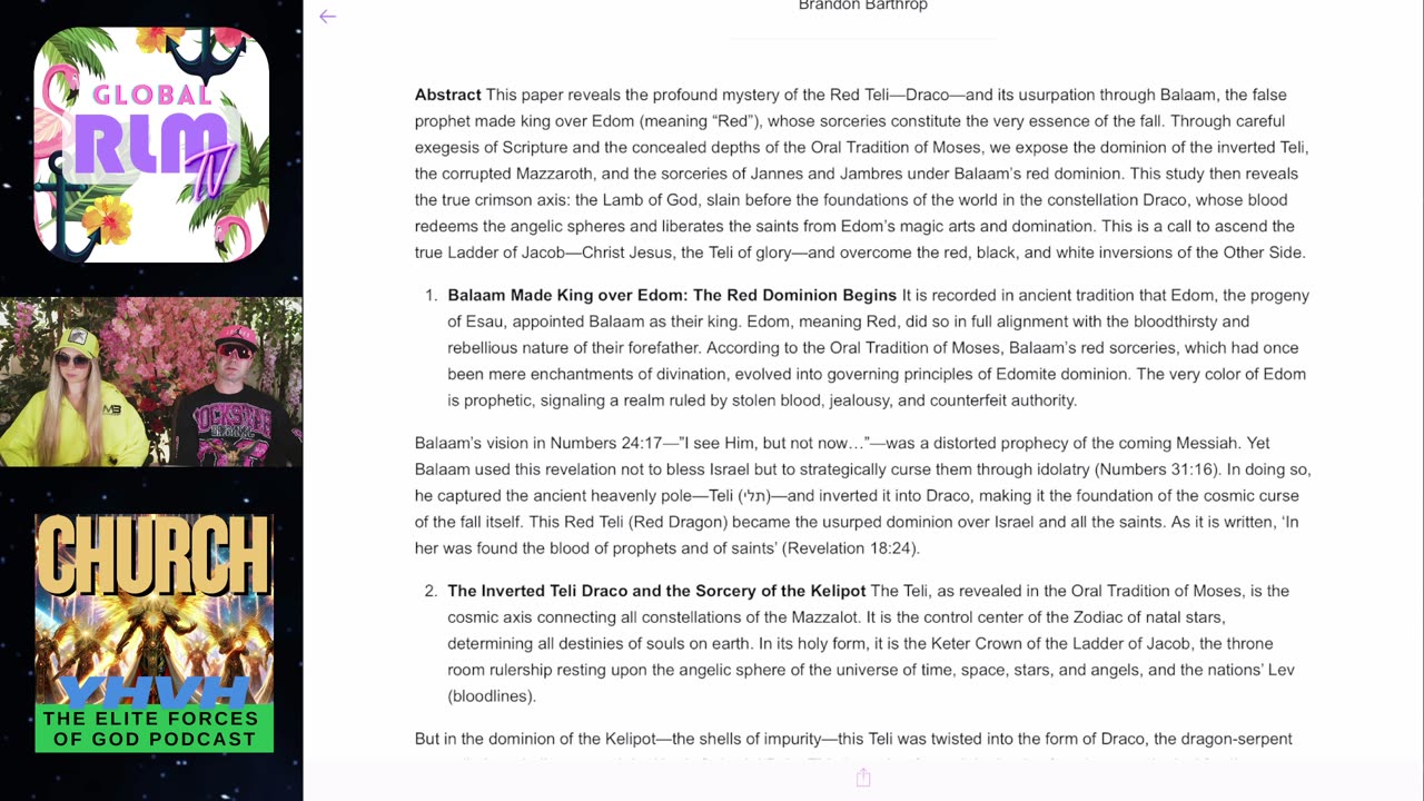 Church of the Elite Trained Forces of YHVH