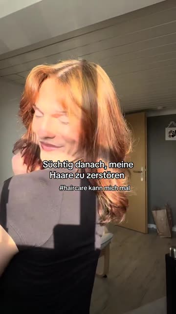 Pretty hair of german tgirl