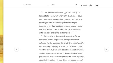 1 Timothy chapter 2
