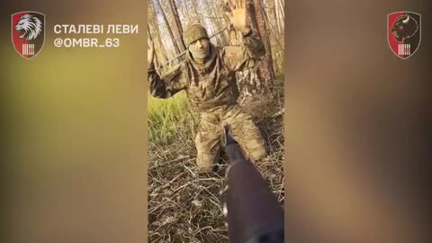 Russians Marched Out of Forest After Being Surrounded