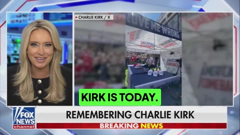 Kayleigh McEnany Chokes Up As She Describes Exactly Where Charlie Kirk is Right Now