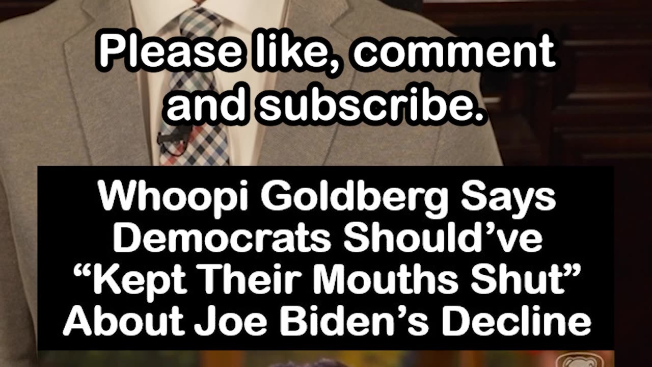 Whoopi Goldberg Says Democrats Should’ve “Kept Their Mouths Shut” About Joe Biden’s Decline