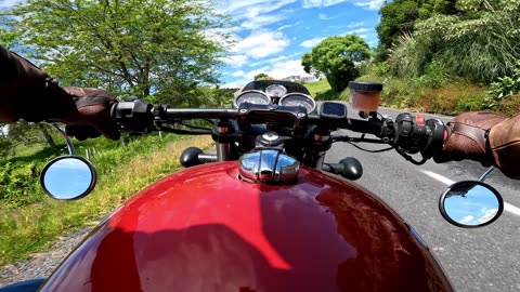 Rawene Road is a fun Road to ride