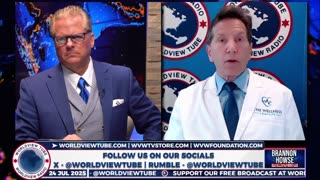 Awesome video of President Trump exposing fed chairman Jerome Powell & evidence that more than 5,000 people a week are dying from Covid shot