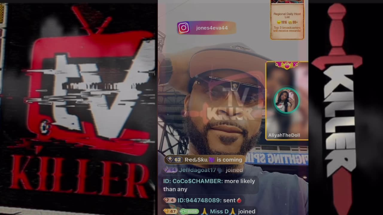 ALIYAH THE DOLL JOINS KEVIN JONES LIVE