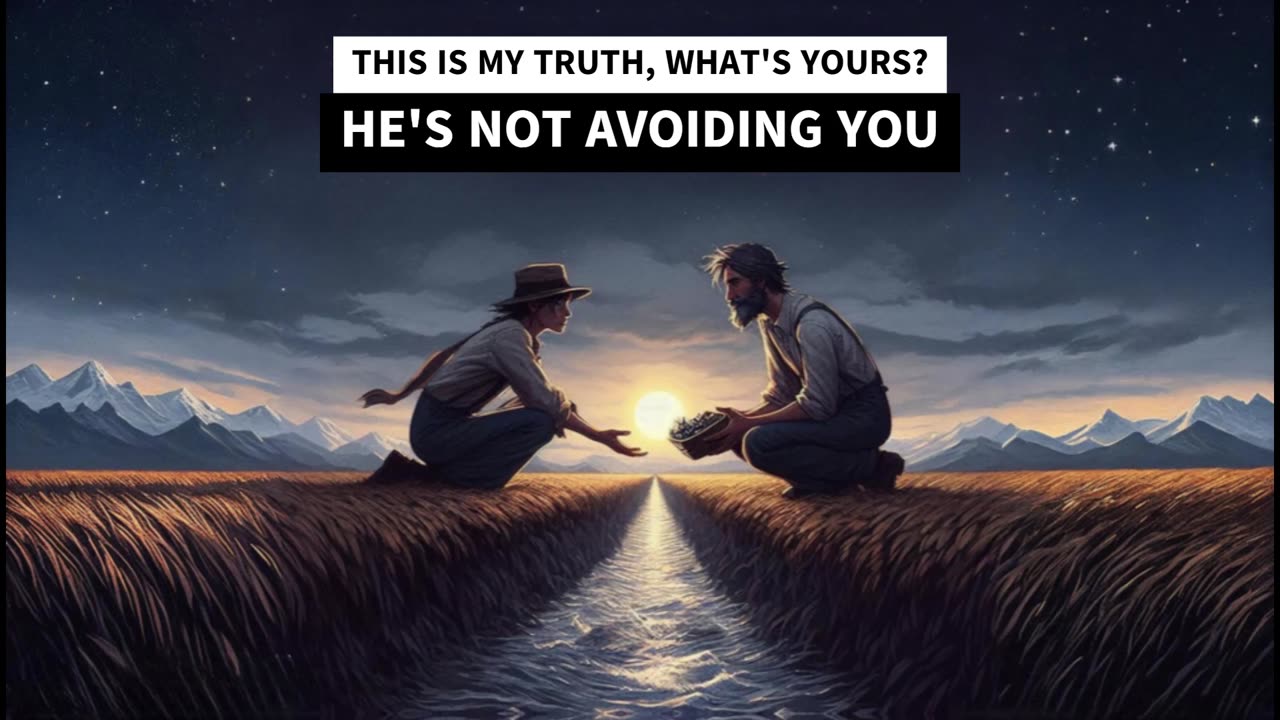 He's not avoiding you