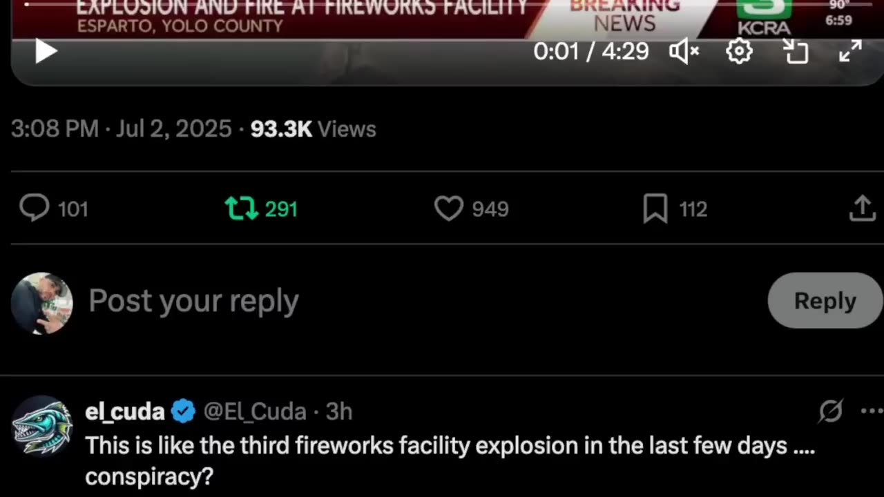 EXPLOSION IN MASSACHUSETTS