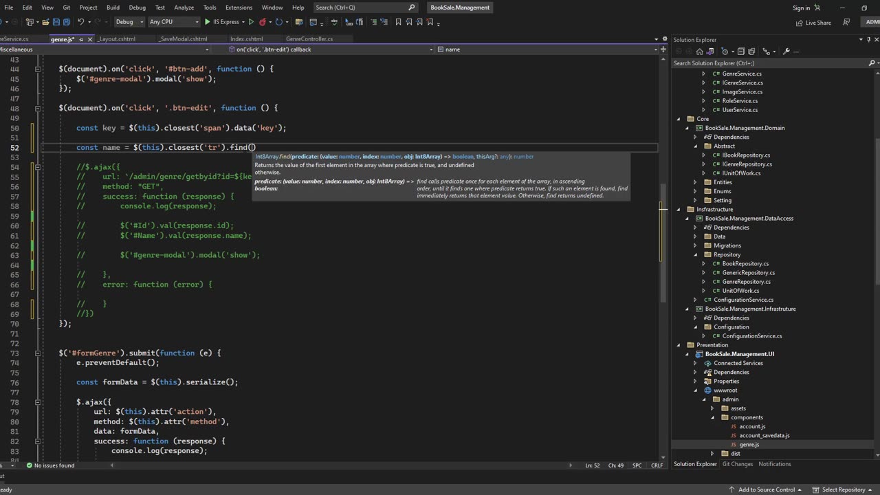 ASPNet MVC Ep38 - Hiện Thực Edit Gerne