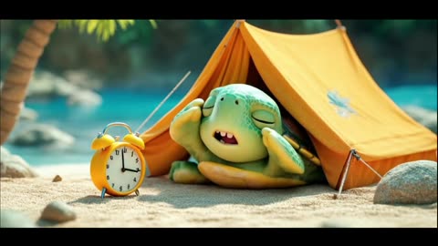 A Tiny Turtle’s Big Day 🐢💚 | The Cutest Day in a Shell! | #animation#turtle#cuteanimals#pets