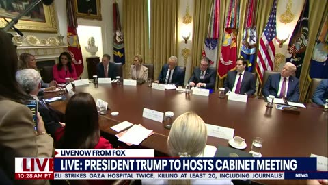 FULL: President Trump holds marathon 3+ hour cabinet meeting
