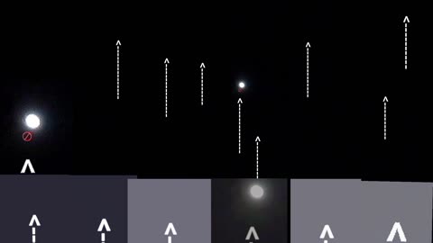 Stars that don't move with the moon?