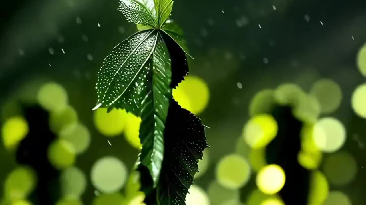 “🍂 Modern Dance of Fallen Leaves in Summer Rain 🌧✨”
