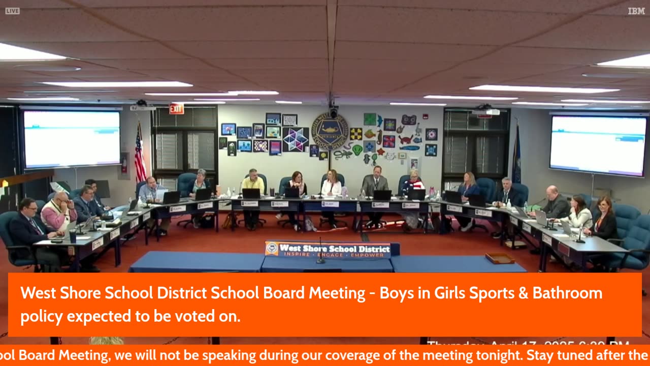 TBP Podcast West Shore School Board Livestream